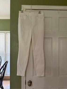 SPANX White Skinny Jeans